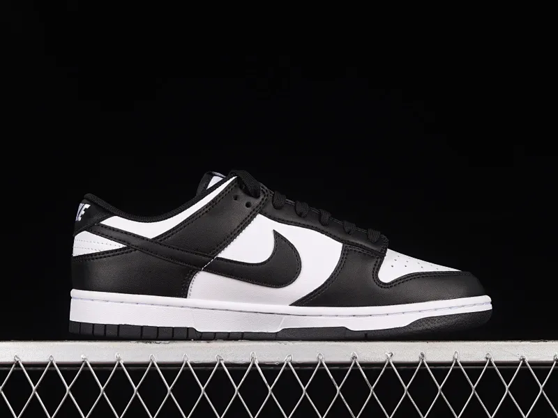 All Categories Nk SB Dunk Series Nk SB Dunk Low Low-top Sneakers Nk SB Dunk Low Black and White Panda SB Smashed Backboard Fashion Casual Sneakers DD1391-100